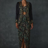 Paisley Jacket And Skirt Set Namrata Joshipura Online