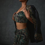 Paisley Jacket And Skirt Set Namrata Joshipura Online
