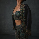 Paisley Jacket And Skirt Set Namrata Joshipura Online