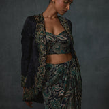 Paisley Jacket And Skirt Set Namrata Joshipura Online