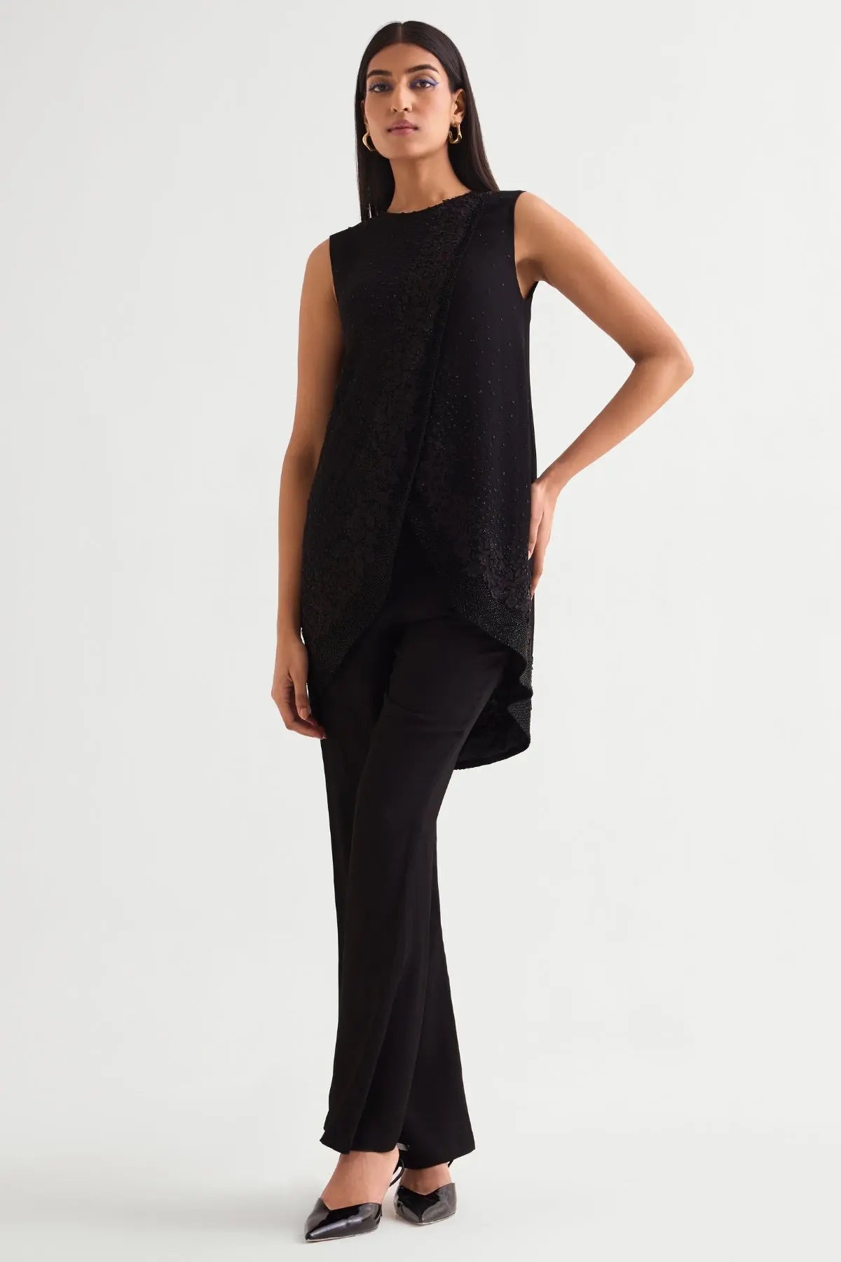 Latice Grace Overlap Co-Ord Set Namrata Joshipura Online