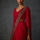 Lattice Draped Saree Namrata Joshipura Online