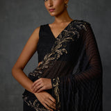Autumn Fern Godet Draped Saree Namrata Joshipura Online
