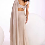 Zenobia Shimmer Drape Saree Namrata Joshipura