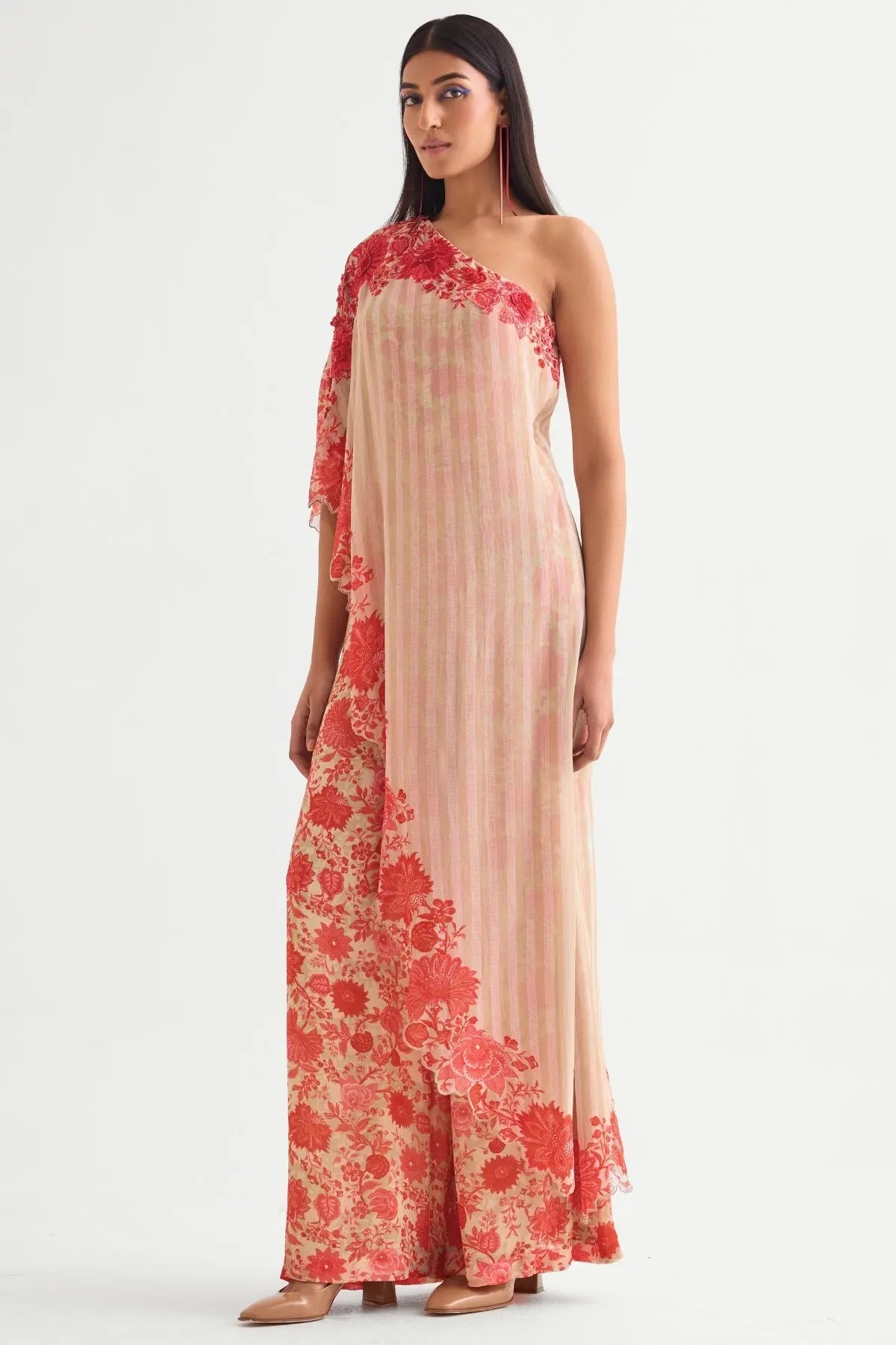 Floret One Off-shoulder Jumpsuit Namrata Joshipura Online