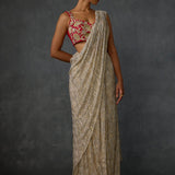 Autumn Bloom Draped Saree Namrata Joshipura Online