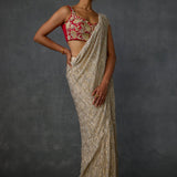 Autumn Bloom Draped Saree Namrata Joshipura Online