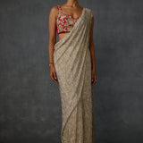 Autumn Bloom Draped Saree Namrata Joshipura Online