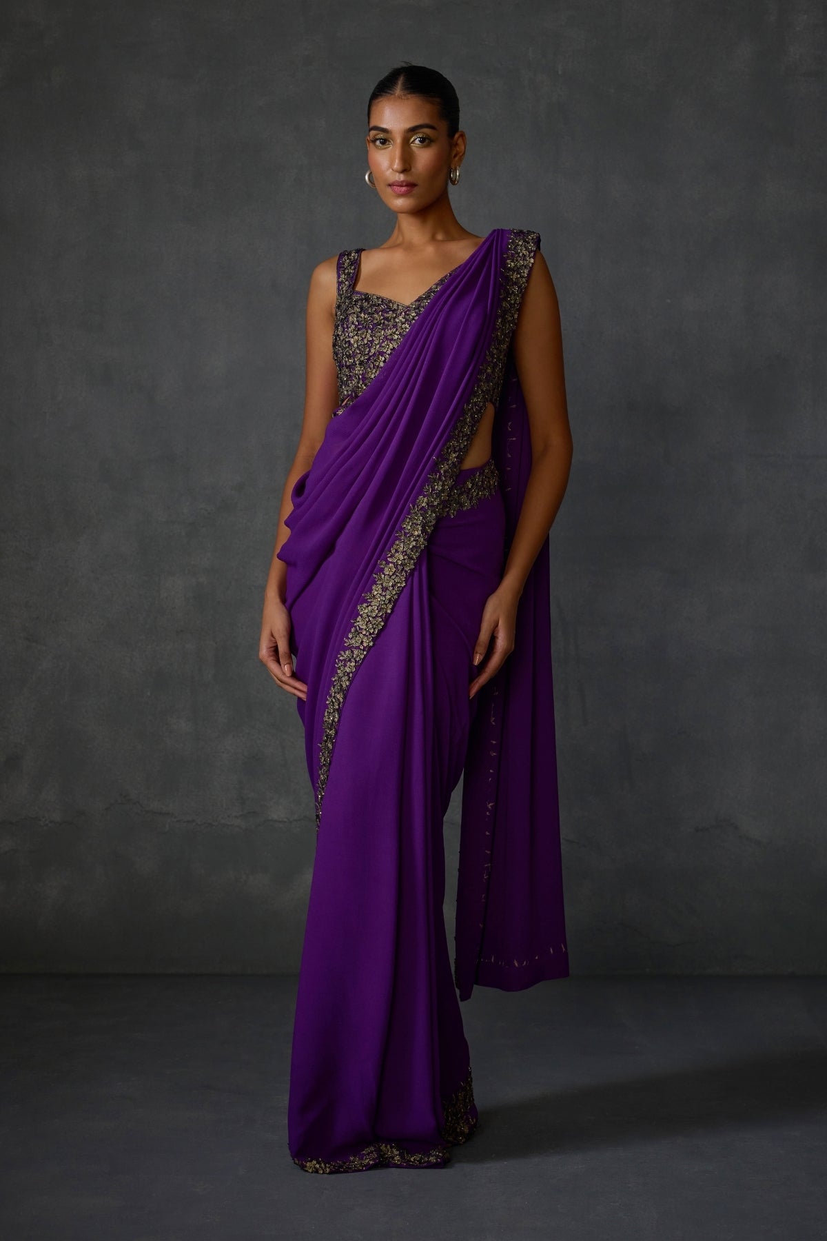 Blossom Draped Saree Namrata Joshipura Online