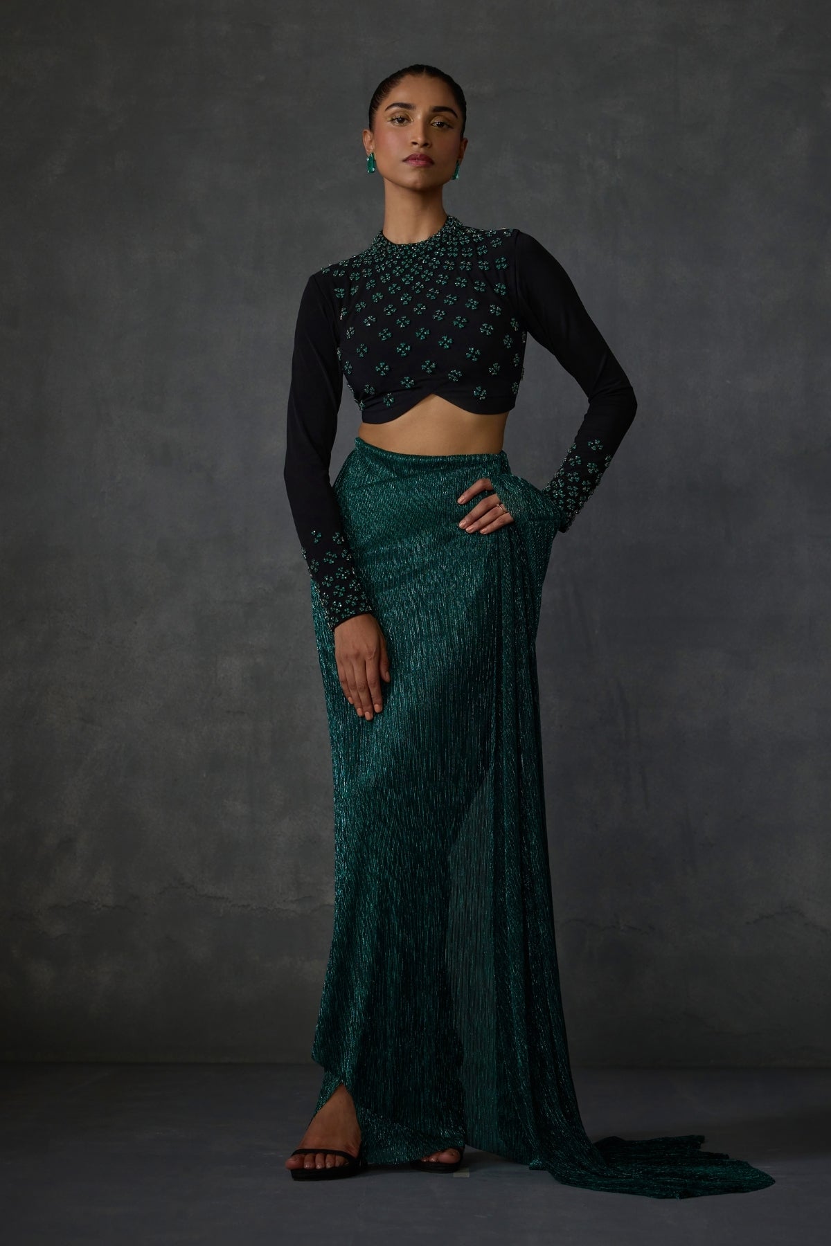 Jewel Draped Saree Namrata Joshipura Online