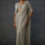 Peizuli Metalic Draped Saree Namrata Joshipura Online