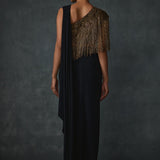 Akari Fringe Draped Saree Namrata Joshipura Online