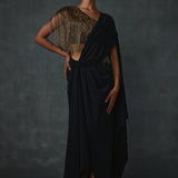 Akari Fringe Draped Saree Namrata Joshipura Online
