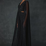 Glissara Cape Sleeves Jumpsuit Namrata Joshipura Online