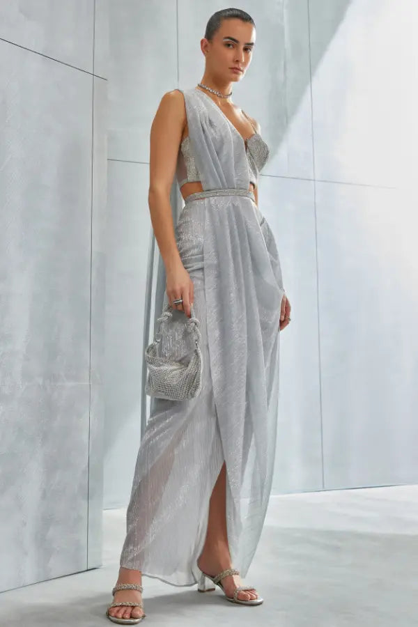 Metallic Cord Shimmer Set Namrata Joshipura