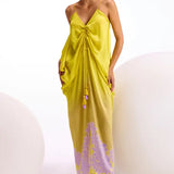 Cerelia Cowl Drape Dress Namrata Joshipura