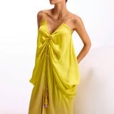 Cerelia Cowl Drape Dress Namrata Joshipura