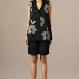 Poppy Flower Sleevless Coord Set Namrata Joshipura Online