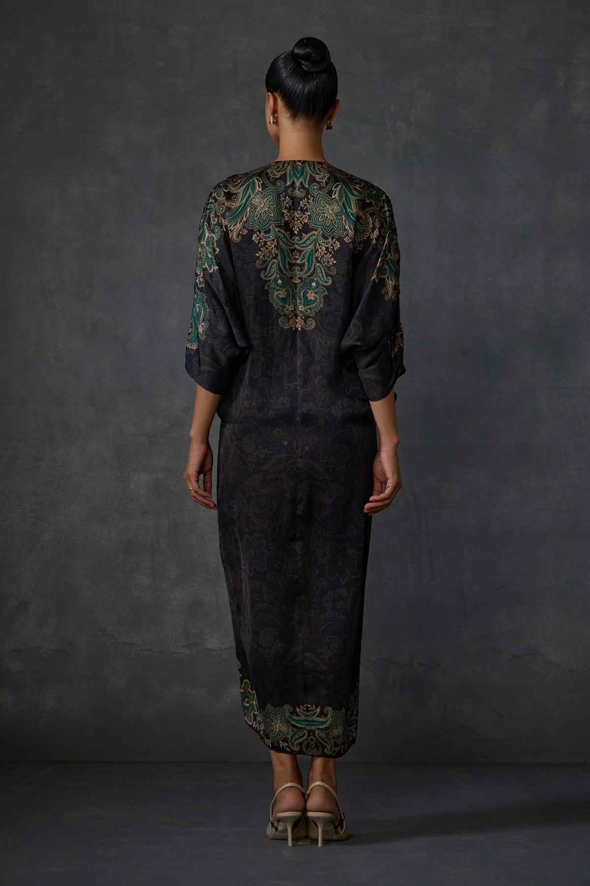 Paisley Drawstring Dress Namrata Joshipura Online