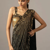 Baroque Saree With Embroidered Blouse Namrata Joshipura Online
