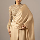 Rose Garden Draped Saree Namrata Joshipura Online