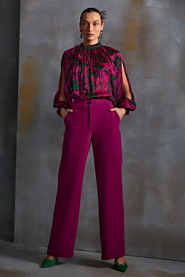 Willow Split Sleeve Top Namrata Joshipura