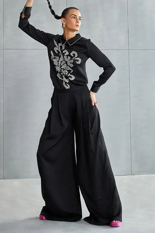 Moon Flower Collar Top Namrata Joshipura