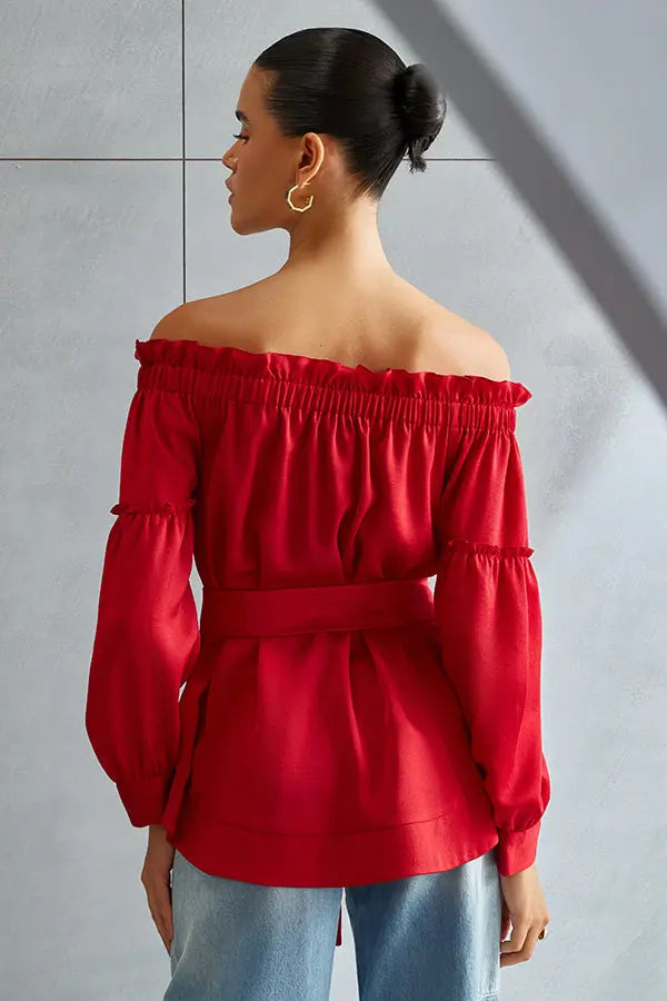 Riverleaf Off Shoulder Top Namrata Joshipura
