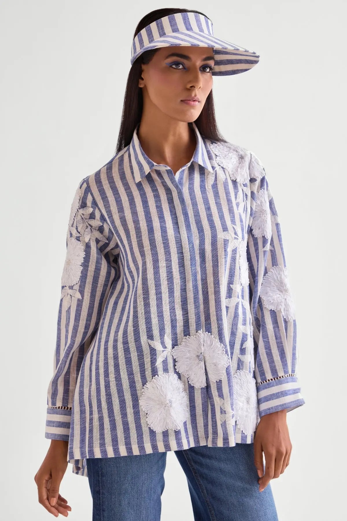 Hazel Stripe Shirt Namrata Joshipura Online
