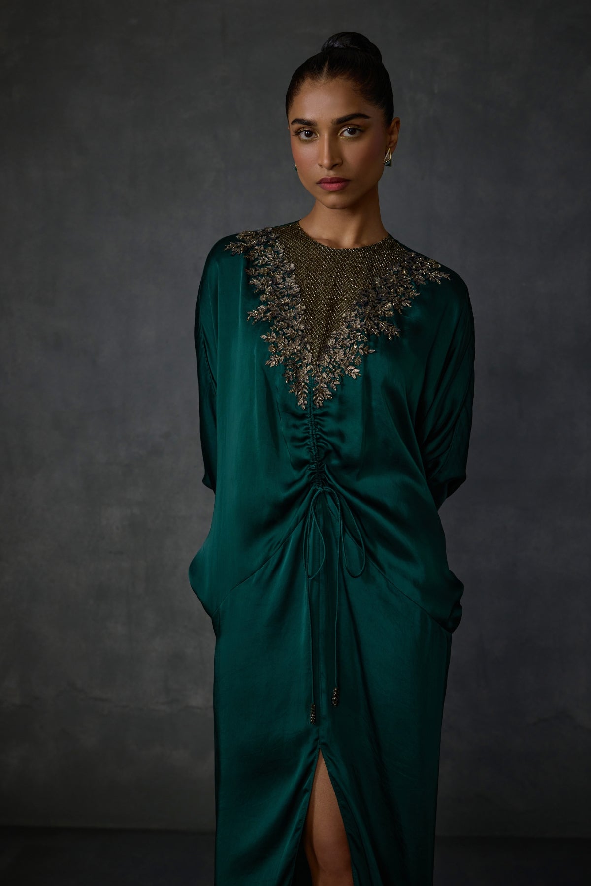 Lattice Drawstring Dress Namrata Joshipura Online