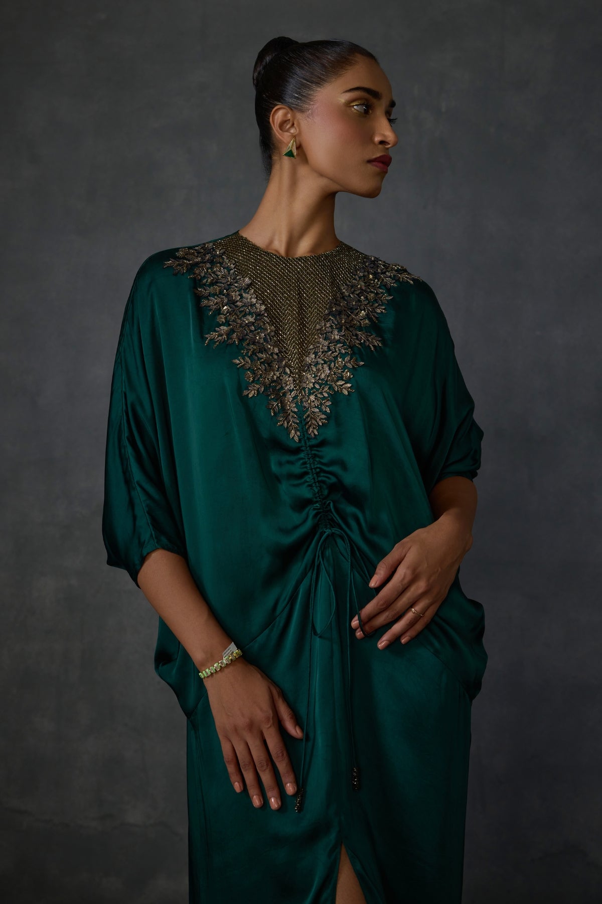 Lattice Drawstring Dress Namrata Joshipura Online