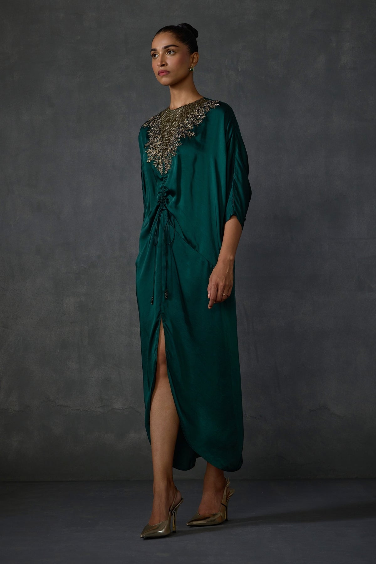 Lattice Drawstring Dress Namrata Joshipura Online
