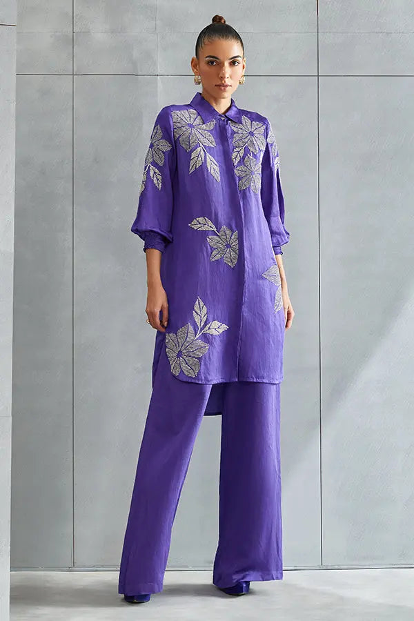 Wild Violet Boxy Tunic Namrata Joshipura