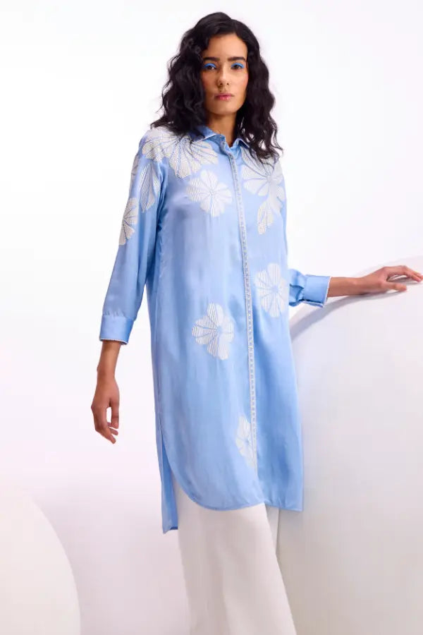 Zebrina Straight Long Tunic Namrata Joshipura