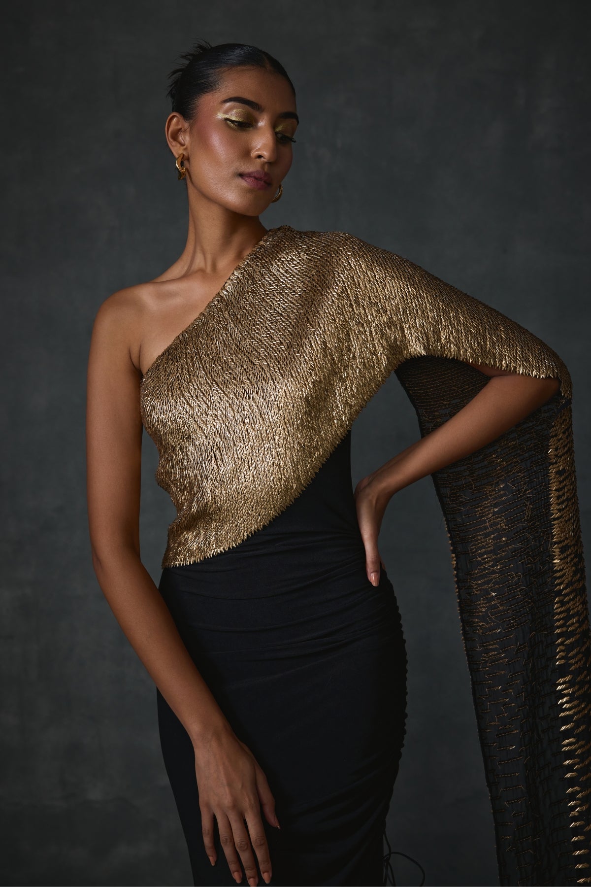Bark One Offshoulder Chic Gown Namrata Joshipura Online