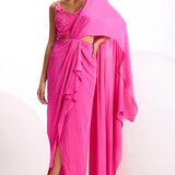 Rosa Baroque Drape Saree Namrata Joshipura