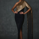 Bark One Offshoulder Chic Gown Namrata Joshipura Online