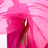 Rosa Baroque Drape Saree Namrata Joshipura