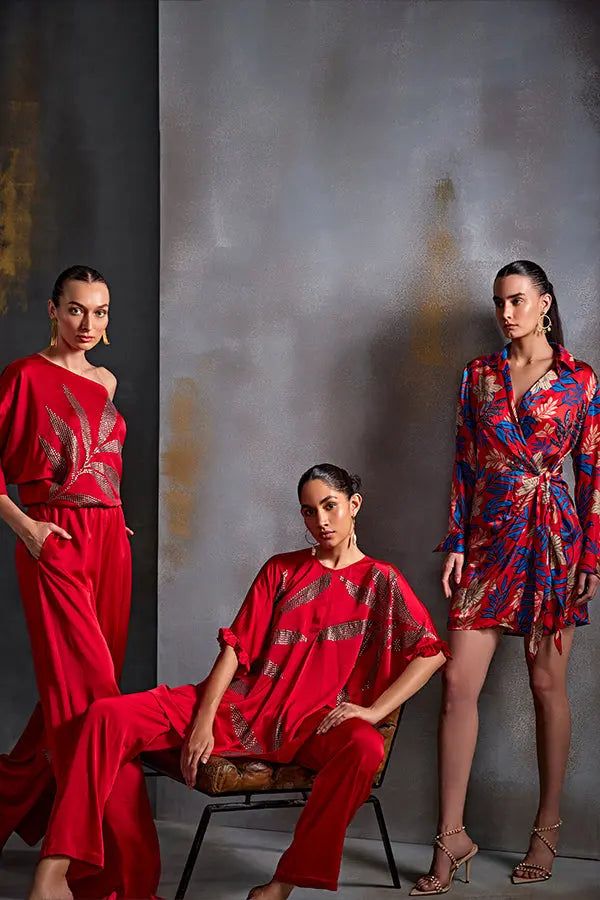 Willow Side Tie Up Dress Namrata Joshipura
