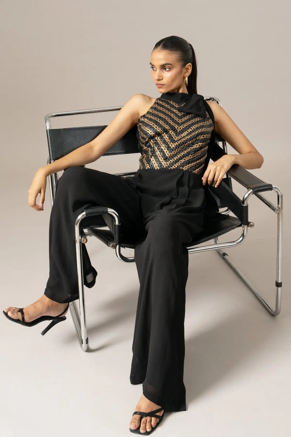 Matrix Box Pleat Jumpsuit Namrata Joshipura Online