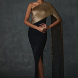 Bark One Offshoulder Chic Gown Namrata Joshipura Online