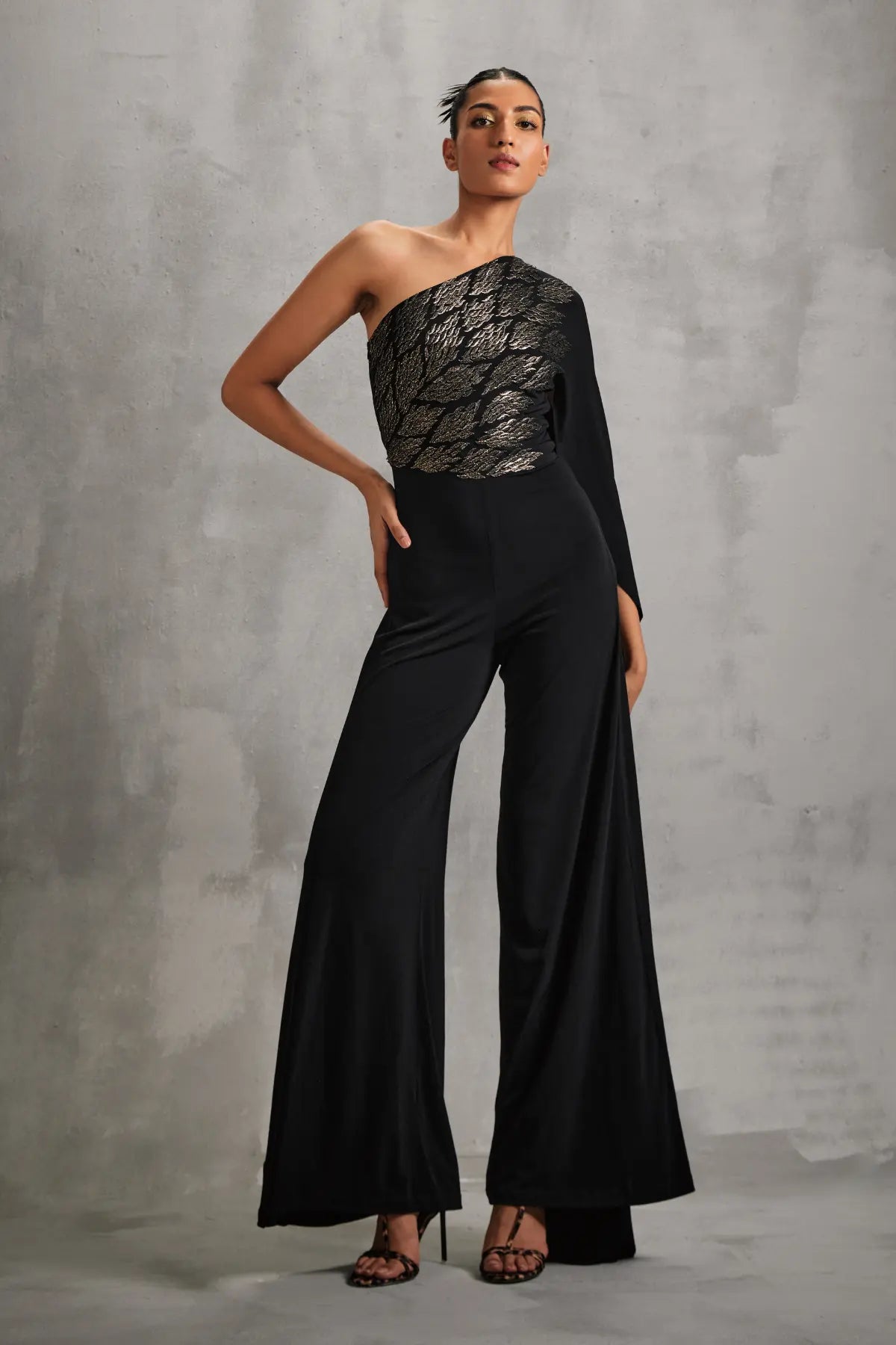Blaze One Shoulder Jumpsuit Namrata Joshipura