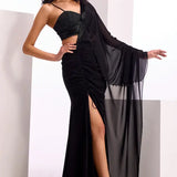 Metallic Cord Drape Saree Namrata Joshipura