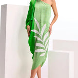 Seinna Stripes Off Shoulder Dress Namrata Joshipura