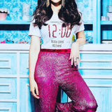 Aditi Rao Hydari In Hot Pink NJ Paillette Pant Namrata Joshipura Online (Celebrity Muses)