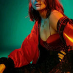 Anushka Sharma In Red Embellished NJ Corset Namrata Joshipura Online (Celebrity Muses)