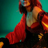 Anushka Sharma In Red Embellished NJ Corset Namrata Joshipura Online (Celebrity Muses)