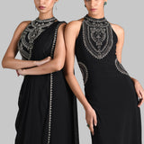 BIJOUX FITTED GOWN