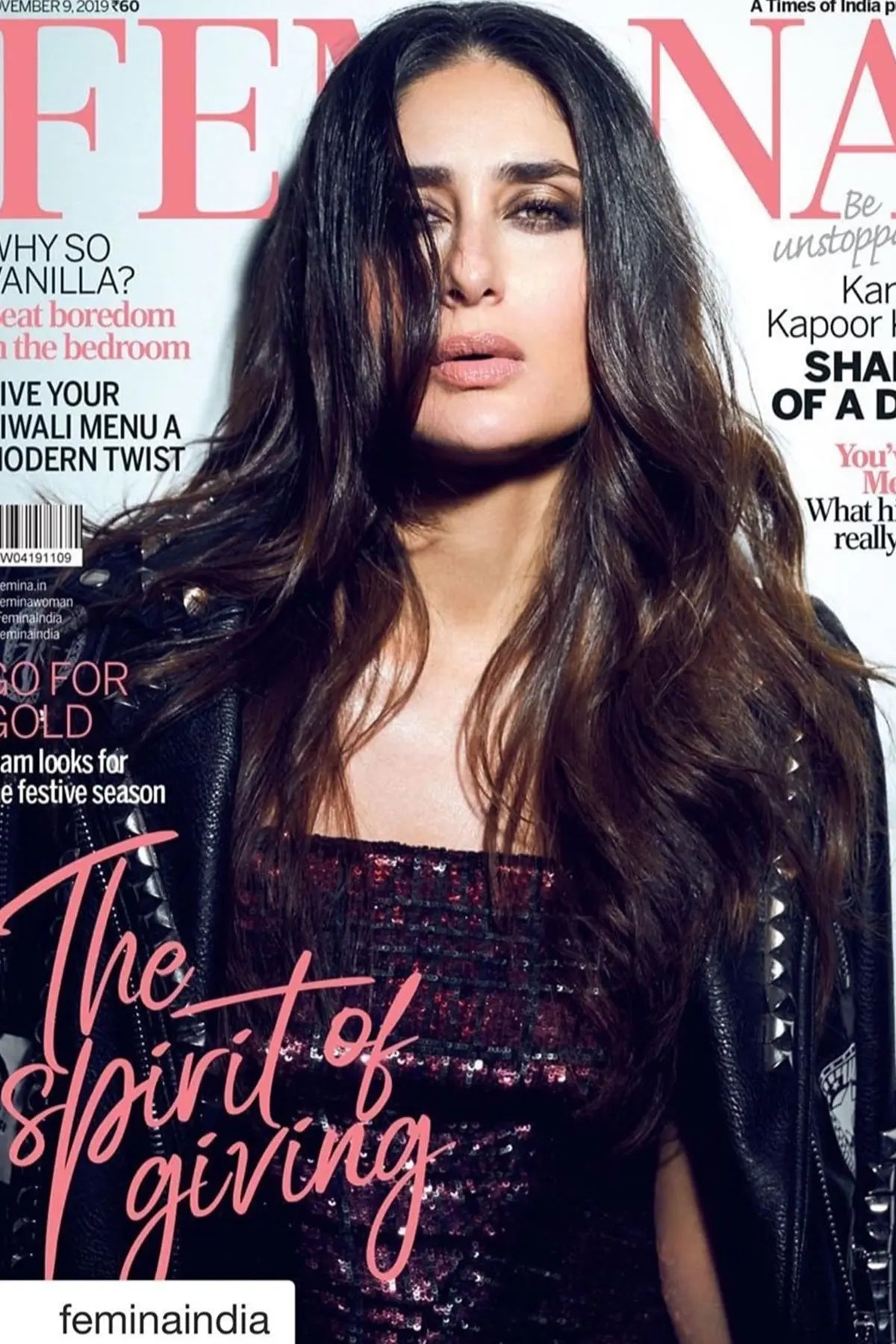 Kareena Kapoor In NJ Sequin Shimmer Dress For Femina Namrata Joshipura Online (Celebrity Muses)