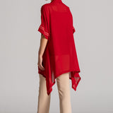 SPRING STAR ASYMMETRIC TUNIC